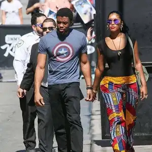 Chadwick Boseman et sa femme Taylor Simone