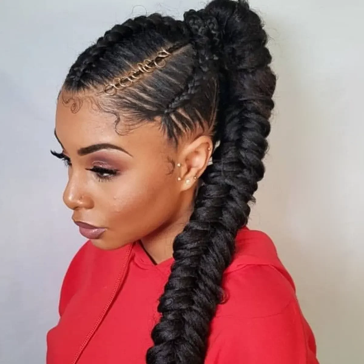 Comment S Appelle Les Tresses Africaine Tresses à l'africaine N°7 : Tresse queue de poisson (fishtail braid) -  Blaque