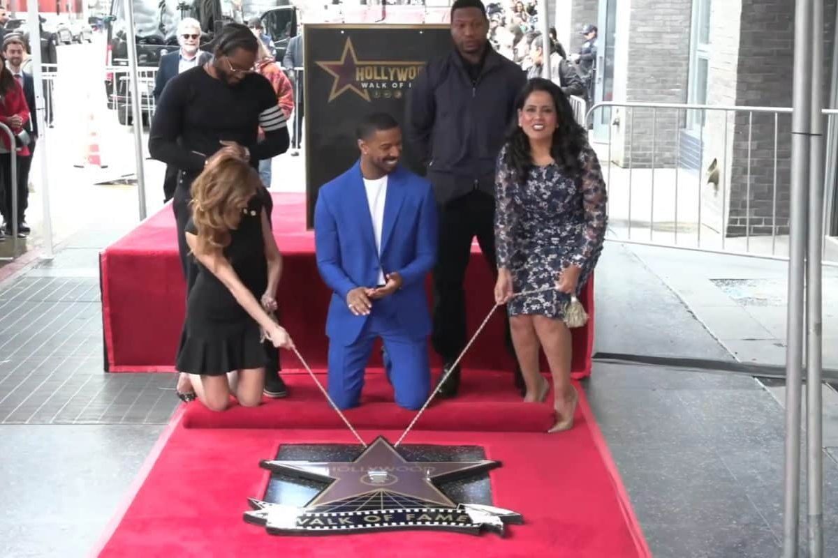 Michael B. Jordan reçoit son étoile sur le Walk of Fame d'Hollywood!